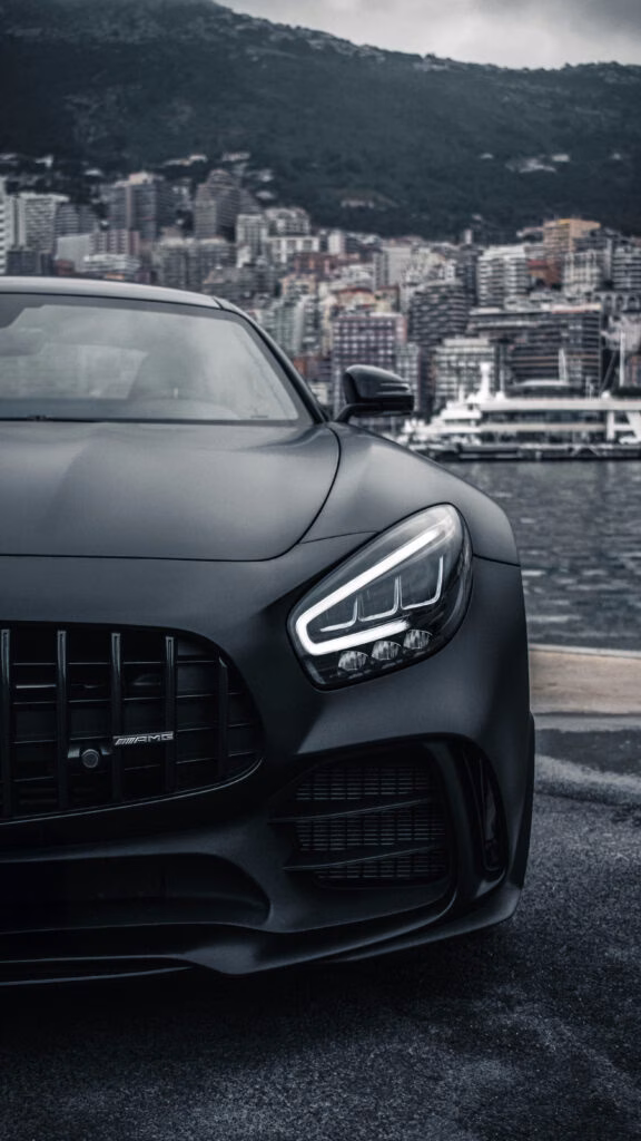 Mercedes Tuning München – schwarze Mercedes Front